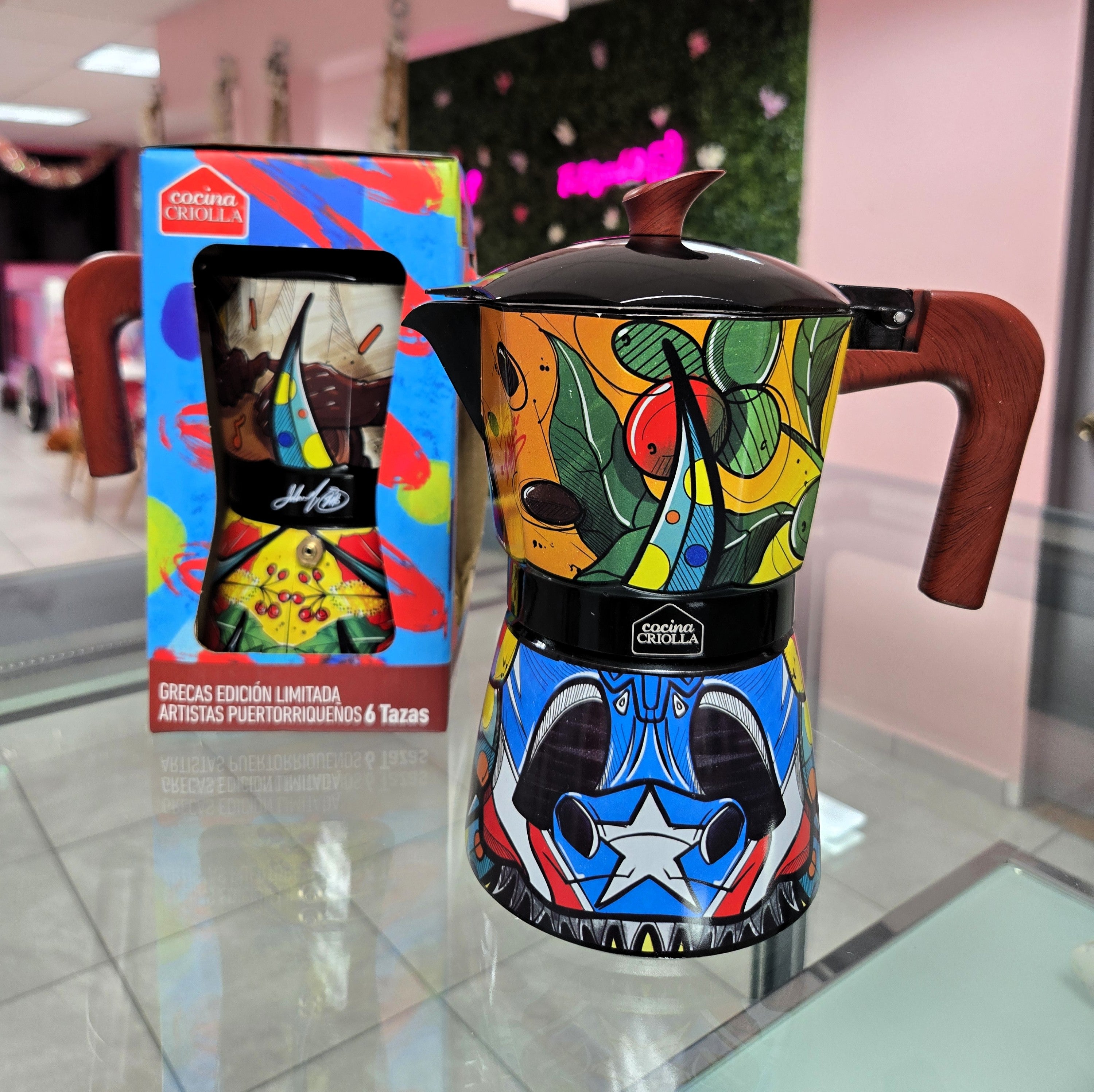 Greca Vejigantes Edición Limitada Artistas Puertorriqueños